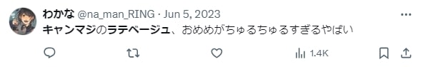 シークレットキャンディーマジックのラテベージュの口コミ